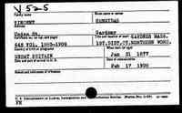 Philibert Hermidas VINCENT - 1900 Naturalization Selected U.S. Naturalization Record Indexes, 1791-1966 (Indexed in World Archives Project)  Name: 	Hermidas Vincent Birth Date