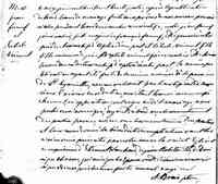 Celeste VINCENT - 1834 marriage