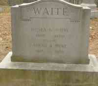 Hosea W WAITE - Grave