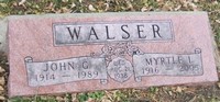 John Gaudenz WALSER - Grave