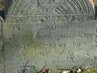 John WASHBURN - Grave