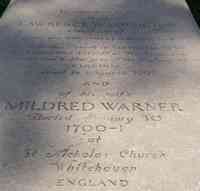 Lawrence WASHINGTON - Memorial