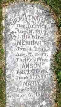 Anson WATERMAN - Grave