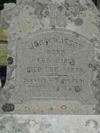 Job W. WATSON - Grave