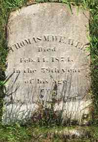 Thomas Manchester WEAVER - Grave