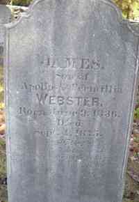 James WEBSTER - Grave