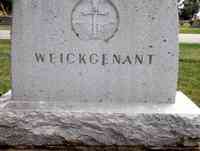 John Adam WEICKGENANT - Grave