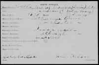 Mary Louisa WELLS - Birth Vermont, Vital Records, 1760-1954