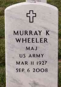 Murray King WHEELER - Grave