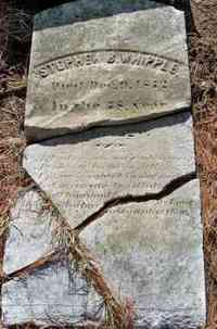Stephen B WHIPPLE - Grave