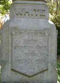 Jacob Watson WHITE - Grave