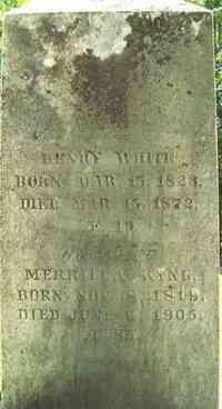 Henry WHITE - Grave