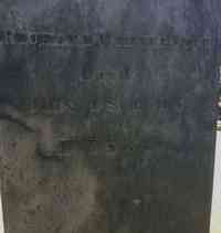 Richard WHITEHOUSE - Grave  Inscription: RICHARD WHITEHOUSE Died July 18, 1818  AE. 75 yrs.