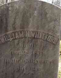 William N WHITFORD - Grave