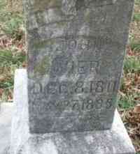 John WIER - Grave