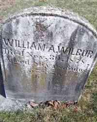 William A. WILBUR - Grave