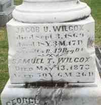 Samuel F. WILCOX - Grave