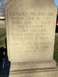 Edward WILKINSON - Grave