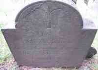 Martha WILLIAMS - Grave Mrs. Martha, wife of Lt. Jonathan Packard, died March 11, 1810, in her 82nd year.
