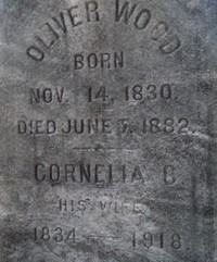 Cornelia C WHITE - Grave