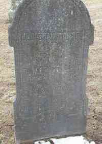 Jonathan WRIGHT - Grave