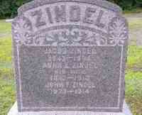 Jacob C ZIENTL (ZINDEL) - Grave
