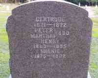 Mena "Minnie" ZIENTL (ZINTEL) - Grave